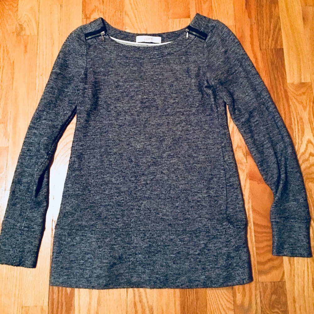 Loft Grey-Blue  Long Sleeved Shirt